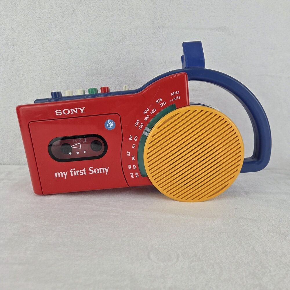 Vintage Sony My First Sony CFM-2500 Radio Cassette Player Parts Repair
